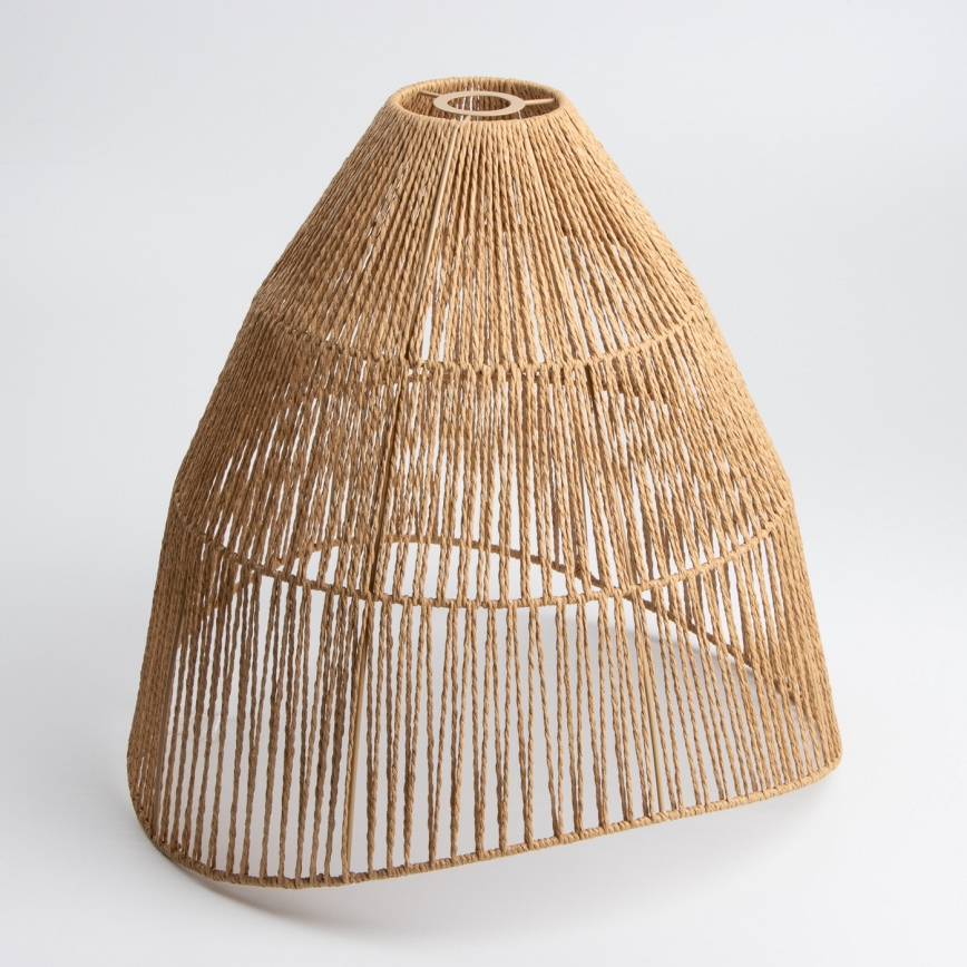 Brilagi - LED luster na sajli CERIA BOHO 1xE27/40W/230V, prečnik 50 cm, braon