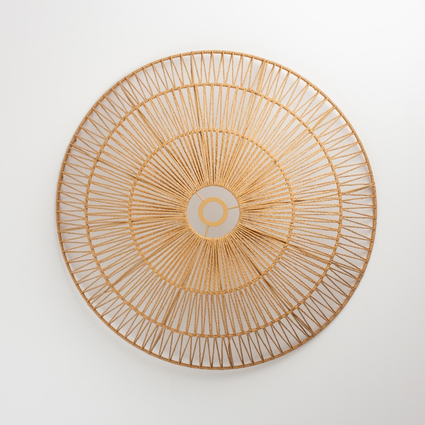 Brilagi - LED luster na sajli CERIA BOHO 1xE27/40W/230V, prečnik 70 cm, braon