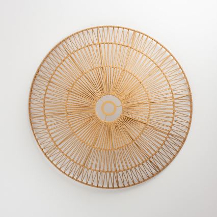 Brilagi - LED luster na sajli CERIA BOHO 1xE27/40W/230V prečnik 70 cm braon