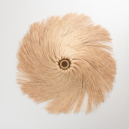 Brilagi - LED luster na sajli CERIA BOHO 1xE27/40W/230V prečnik 70 cm ratan