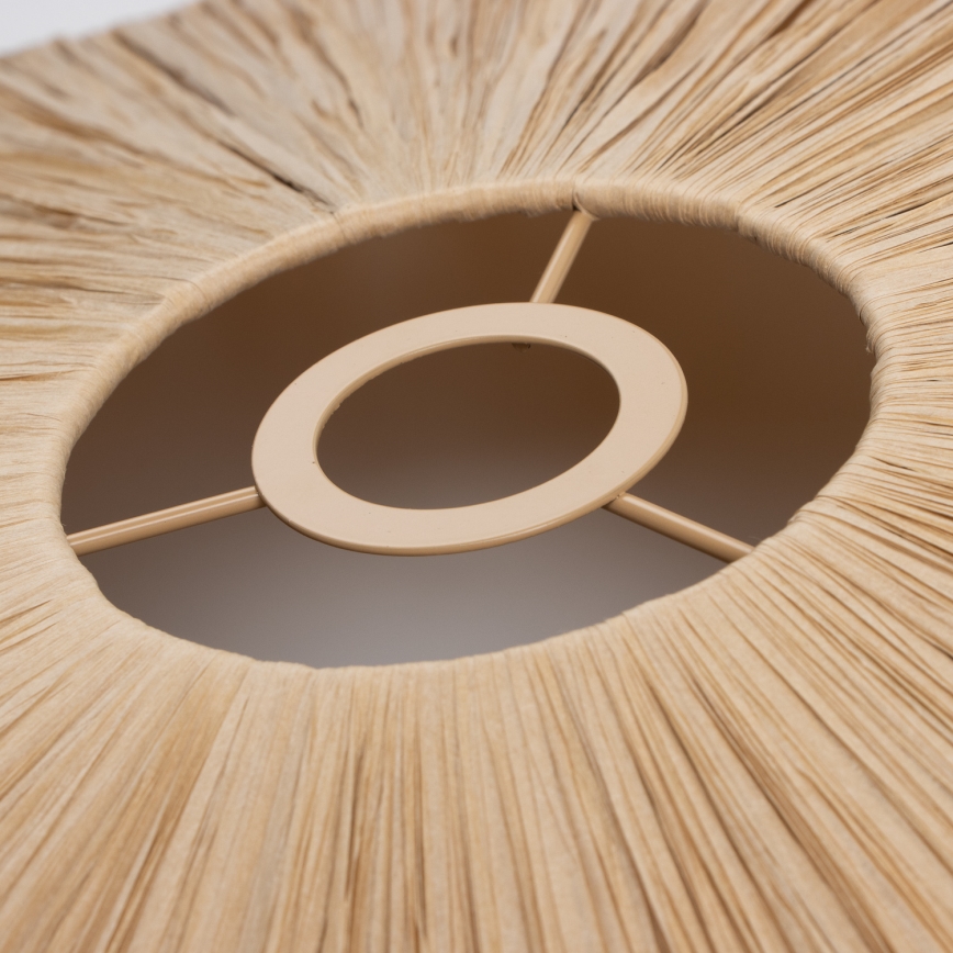 Brilagi - LED luster na sajli CERIA BOHO 1xE27/40W/230V prečnik 80 cm rafija