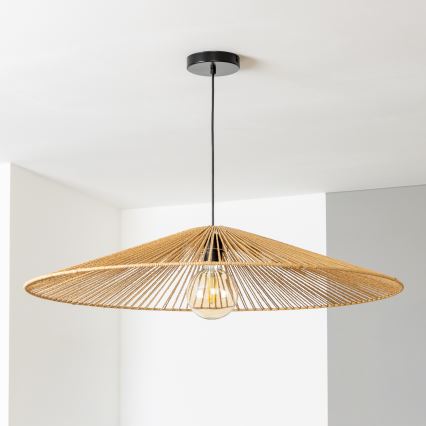 BRILAGI - LED luster na sajli CERIA BOHO 1xE27/40W/230V prečnik 90 cm smeđa
