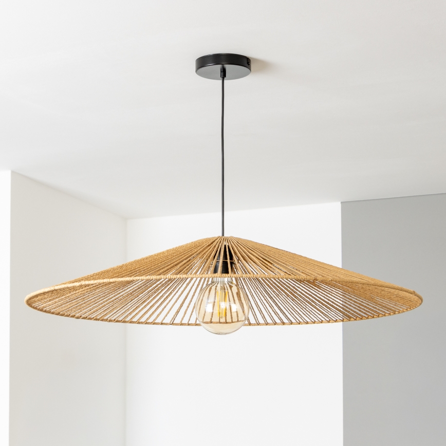 BRILAGI - LED luster na sajli CERIA BOHO 1xE27/40W/230V prečnik 90 cm smeđa