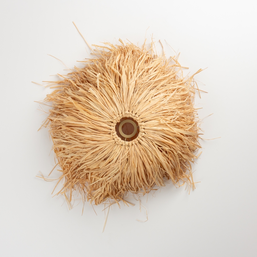 Brilagi - LED luster na sajli CERIA BOHO 1xE27/40W/230V, prečnika 40 cm, od rafije