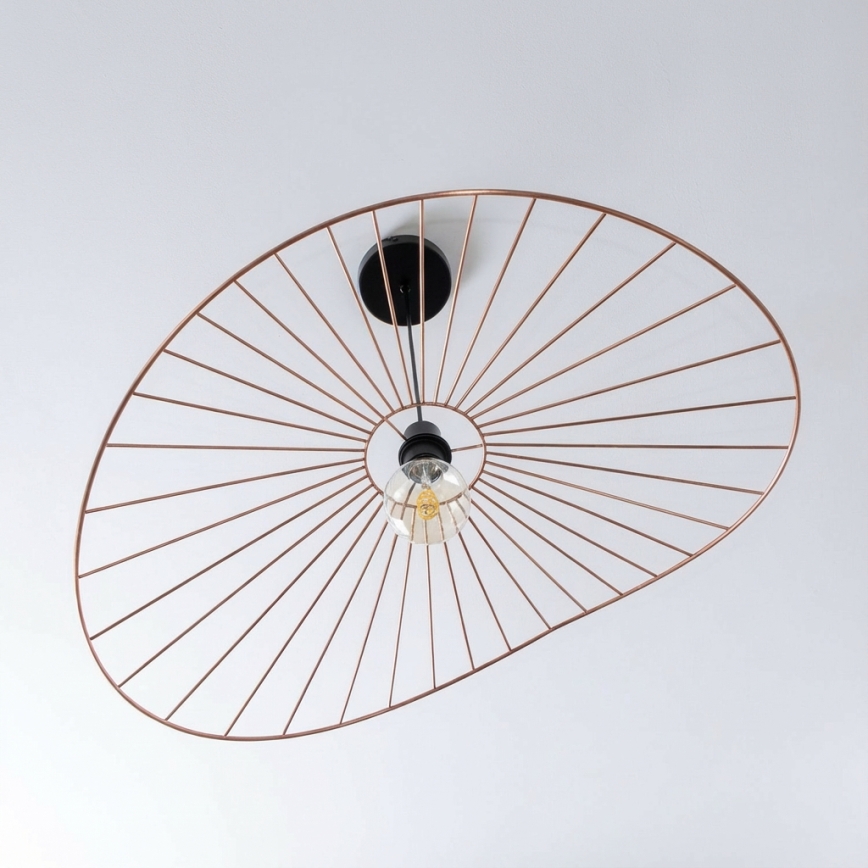 Brilagi - LED luster na sajli CERIA WIRE 1xE27/40W/230V 60x80 cm bronza