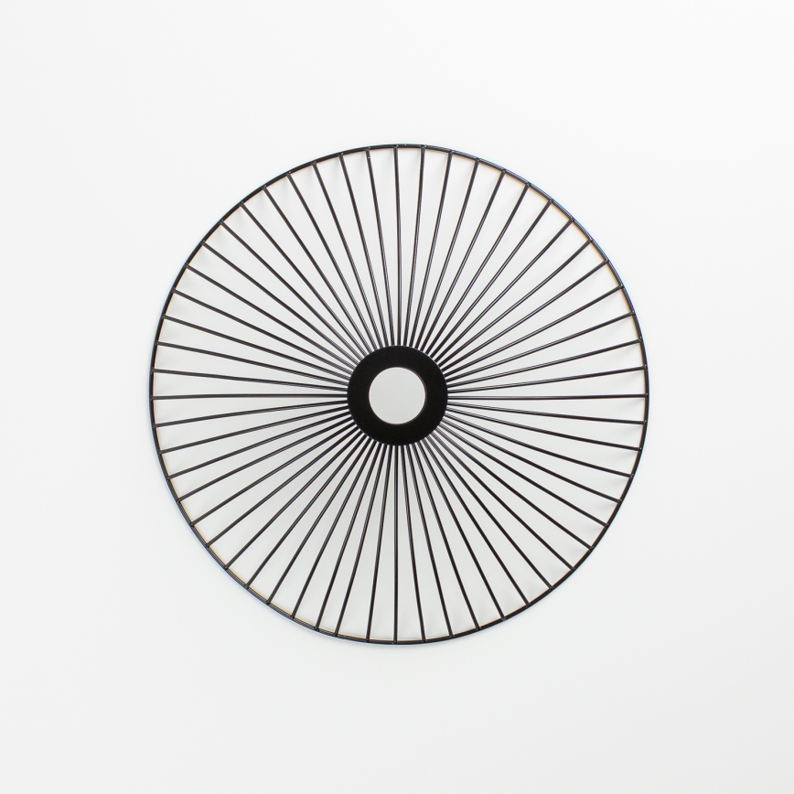 Brilagi - LED luster na sajli CERIA WIRE 1xE27/40W/230V prečnik 38 cm crna