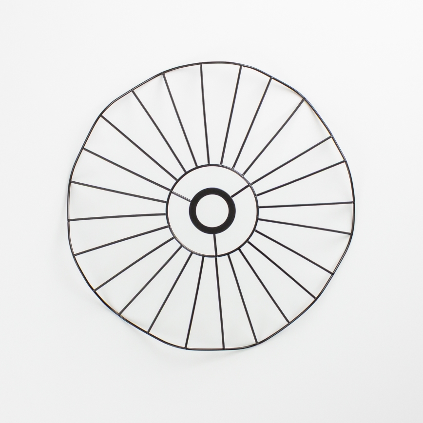 Brilagi - LED luster na sajli CERIA WIRE 1xE27/40W/230V, prečnik 40 cm, crna