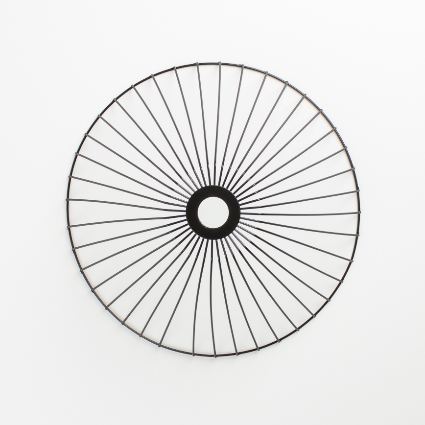 Brilagi - LED luster na sajli CERIA WIRE 1xE27/40W/230V, prečnik 45 cm, crna