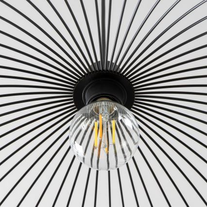 Brilagi - LED luster na sajli CERIA WIRE 1xE27/40W/230V prečnik 60 cm crna