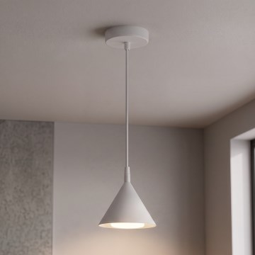 BRILAGI - LED Luster na sajli CONE SINGLE 1xGX53/15W/230V bela