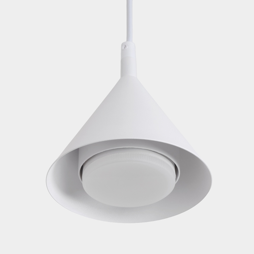 BRILAGI - LED Luster na sajli CONE SINGLE 1xGX53/15W/230V bela