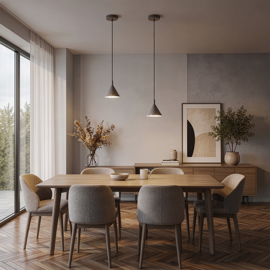 BRILAGI - LED Luster na sajli CONE SINGLE 1xGX53/15W/230V bež