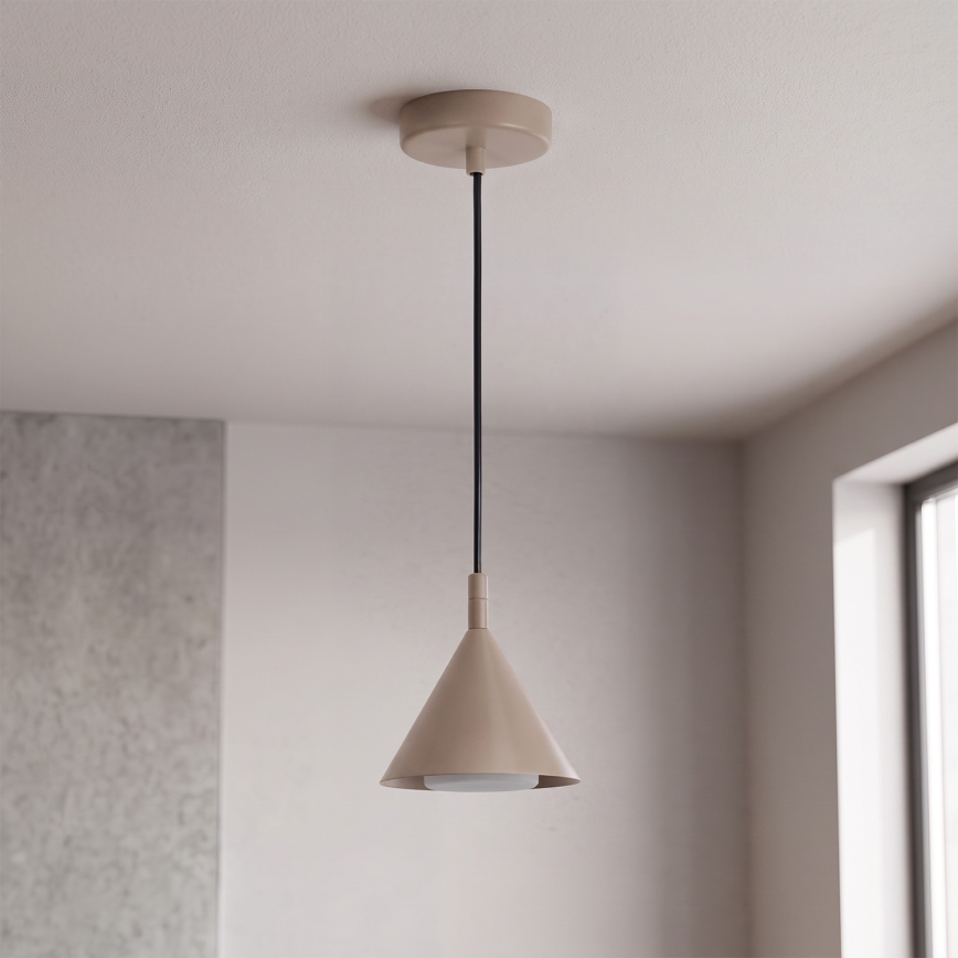 BRILAGI - LED Luster na sajli CONE SINGLE 1xGX53/15W/230V bež