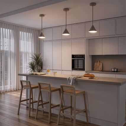 BRILAGI - LED Luster na sajli CONE SINGLE 1xGX53/15W/230V bež
