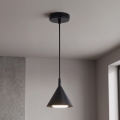 BRILAGI - LED Luster na sajli CONE SINGLE 1xGX53/15W/230V crna
