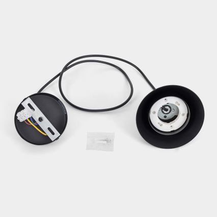 BRILAGI - LED Luster na sajli CONE SINGLE 1xGX53/15W/230V crna