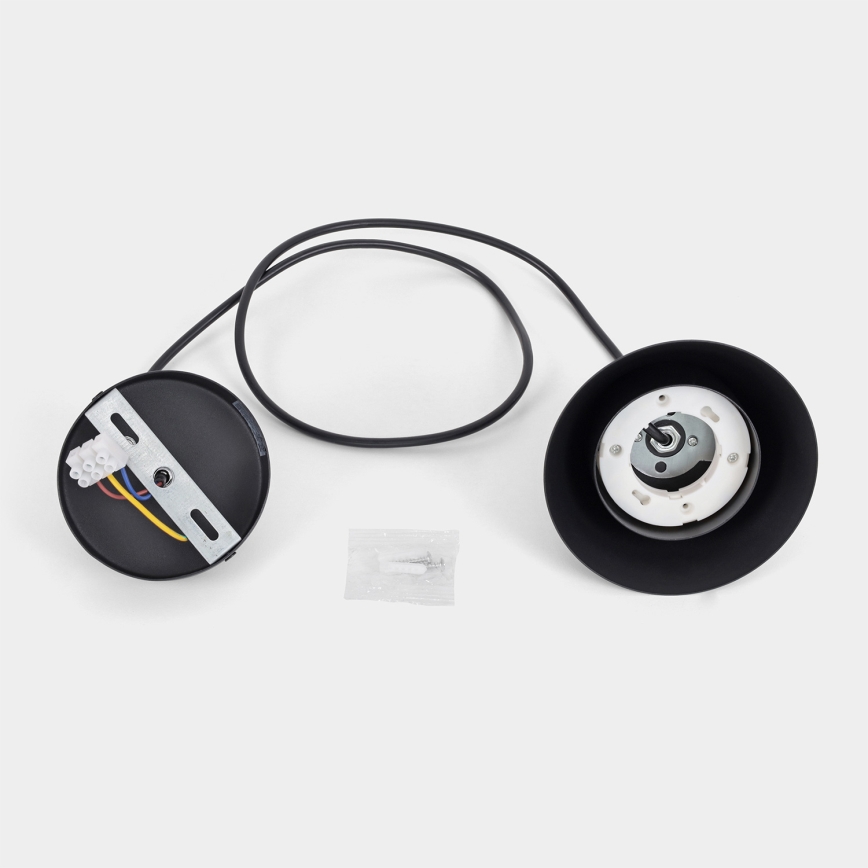 BRILAGI - LED Luster na sajli CONE SINGLE 1xGX53/15W/230V crna