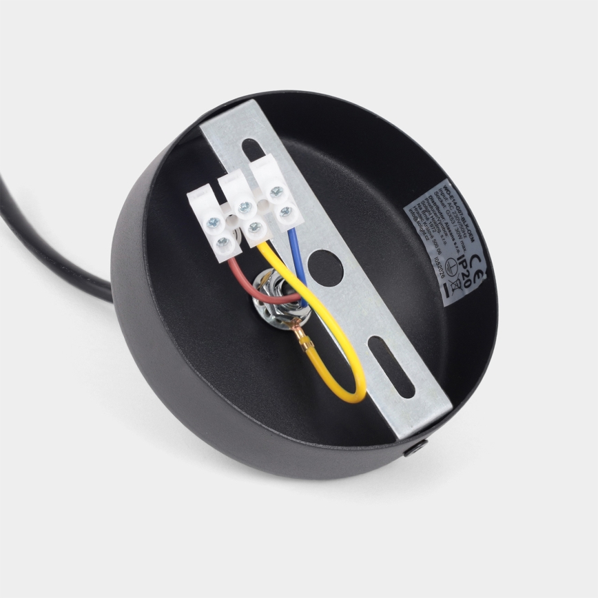 BRILAGI - LED Luster na sajli CONE SINGLE 1xGX53/15W/230V crna