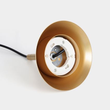 BRILAGI - LED Luster na sajli CONE SINGLE 1xGX53/15W/230V zlatna