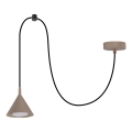 BRILAGI - LED Luster na sajli CONE SINGLE SPIDER 1xGX53/15W/230V bež