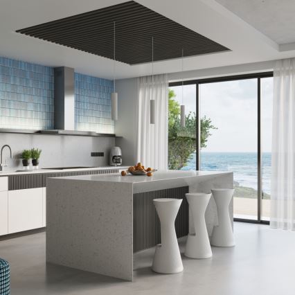 Brilagi - LED luster na sajli CRESTO 1xGU10/10W/230V bela