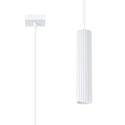 Brilagi - LED luster na sajli CRESTO 1xGU10/10W/230V bela