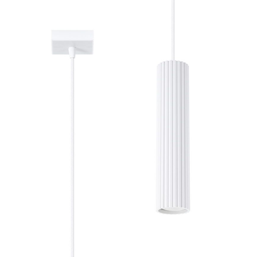 Brilagi - LED luster na sajli CRESTO 1xGU10/10W/230V bela