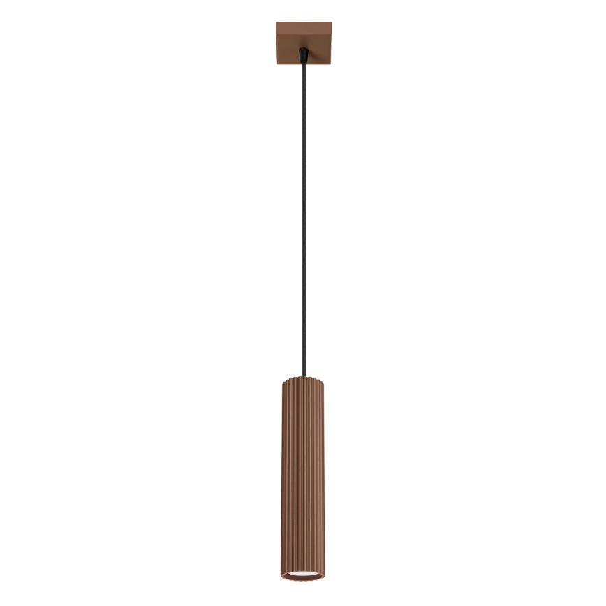 BRILAGI - LED luster na sajli CRESTO 1xGU10/10W/230V braon