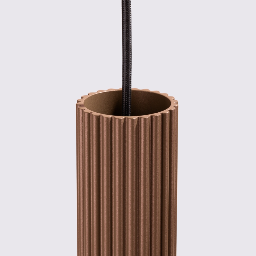 BRILAGI - LED luster na sajli CRESTO 1xGU10/10W/230V braon
