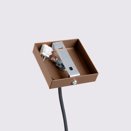 BRILAGI - LED luster na sajli CRESTO 1xGU10/10W/230V braon