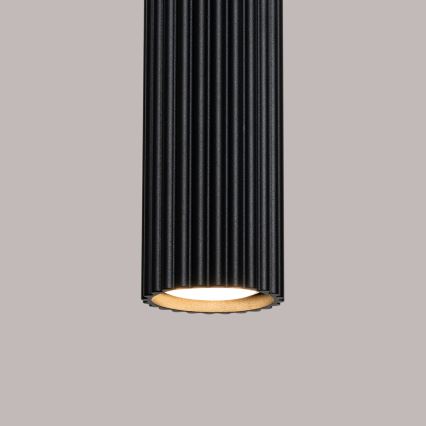 Brilagi - LED luster na sajli CRESTO 1xGU10/10W/230V crna