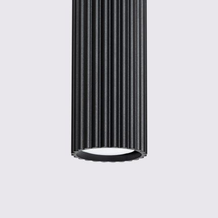 Brilagi - LED luster na sajli CRESTO 1xGU10/10W/230V crna