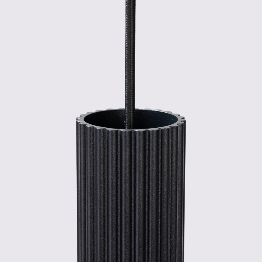 Brilagi - LED luster na sajli CRESTO 1xGU10/10W/230V crna