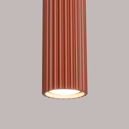 Brilagi - LED luster na sajli CRESTO 1xGU10/10W/230V crvena