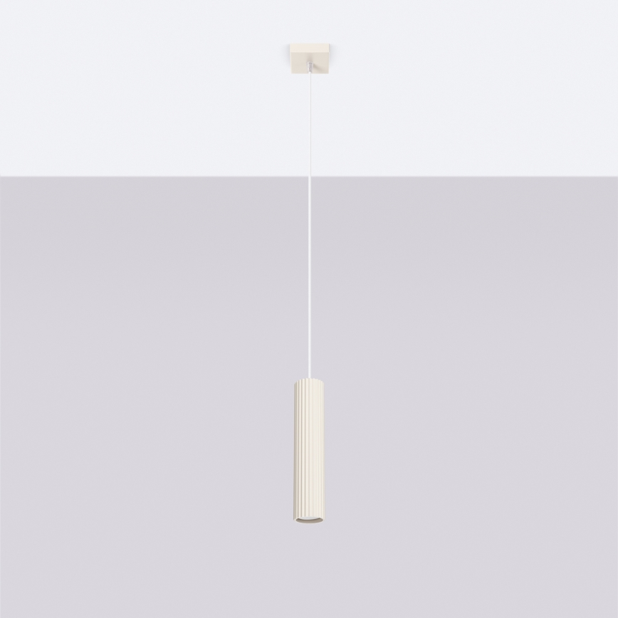 Brilagi - LED luster na sajli CRESTO 1xGU10/10W/230V krem