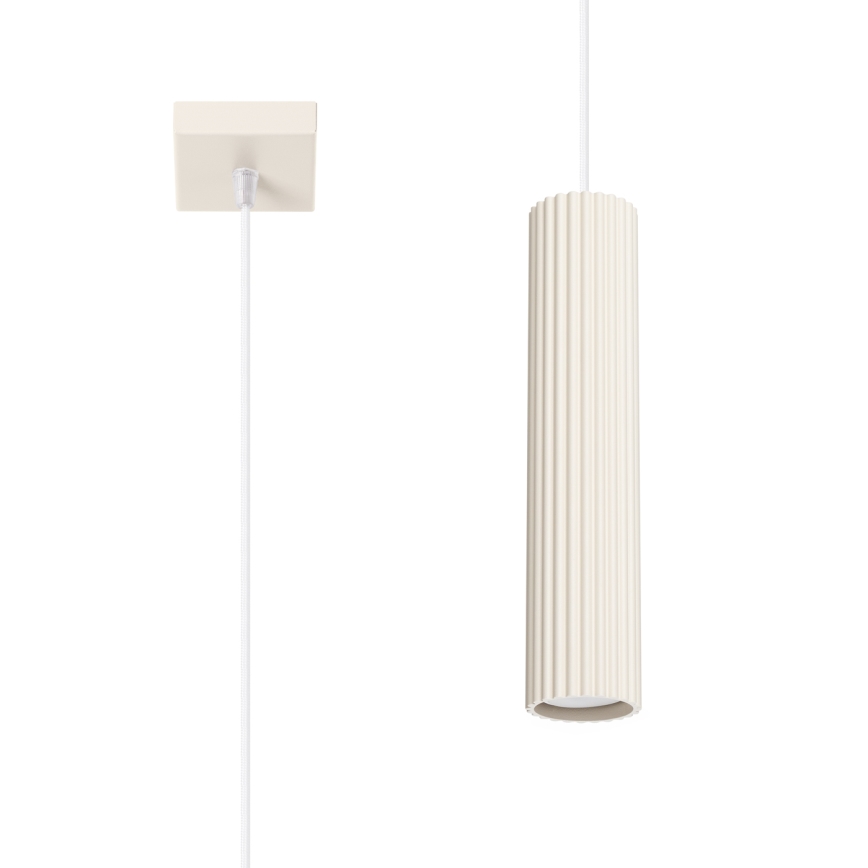 Brilagi - LED luster na sajli CRESTO 1xGU10/10W/230V krem