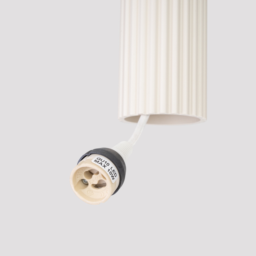 Brilagi - LED luster na sajli CRESTO 1xGU10/10W/230V krem