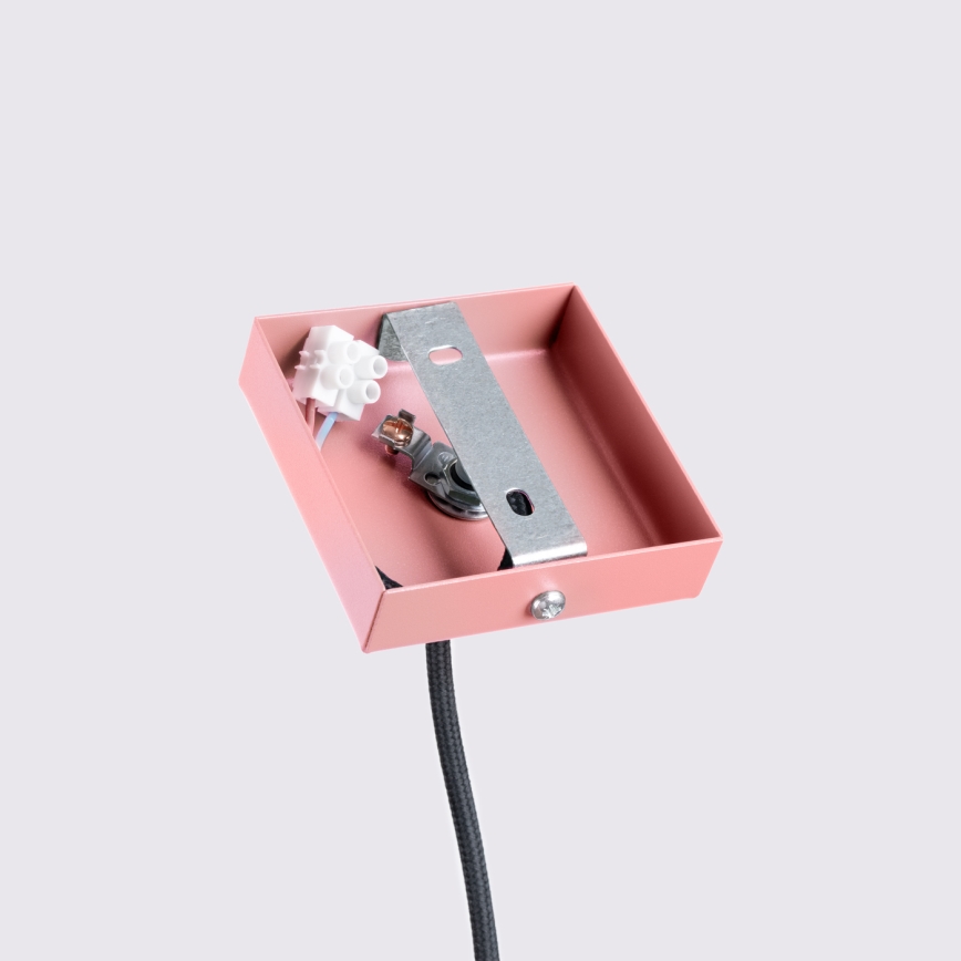 Brilagi - LED luster na sajli CRESTO 1xGU10/10W/230V ružičasti