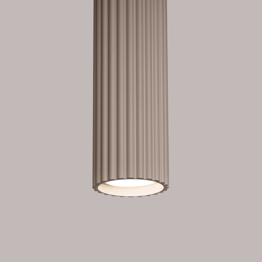 Brilagi - LED luster na sajli CRESTO 1xGU10/10W/230V taupe