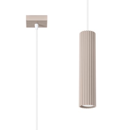 Brilagi - LED luster na sajli CRESTO 1xGU10/10W/230V taupe