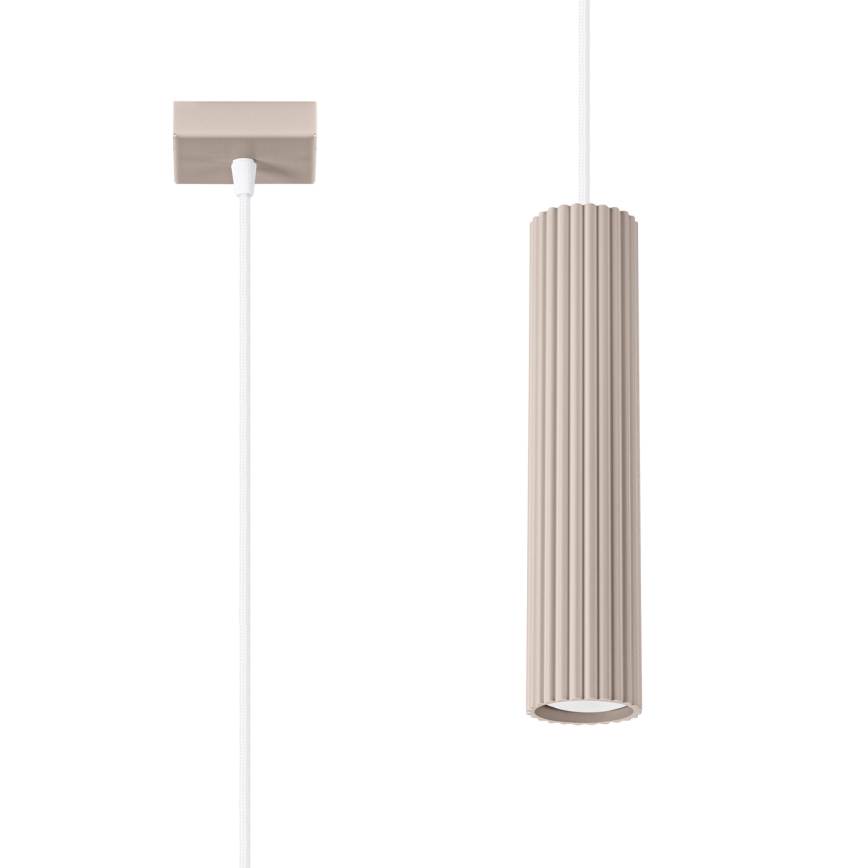 Brilagi - LED luster na sajli CRESTO 1xGU10/10W/230V taupe