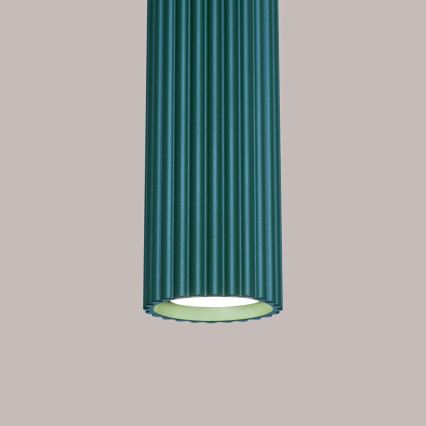 Brilagi - LED luster na sajli CRESTO 1xGU10/10W/230V tirkizna