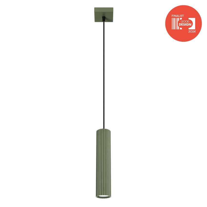Brilagi - LED luster na sajli CRESTO 1xGU10/10W/230V zelena