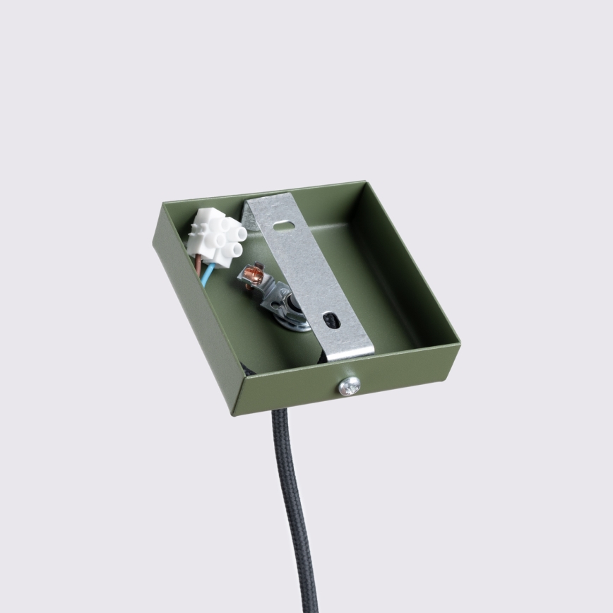 Brilagi - LED luster na sajli CRESTO 1xGU10/10W/230V zelena