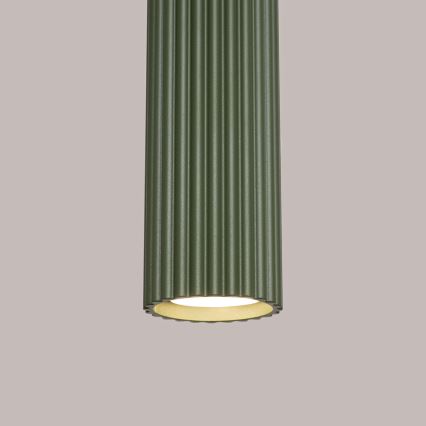 Brilagi - LED luster na sajli CRESTO 1xGU10/10W/230V zelena