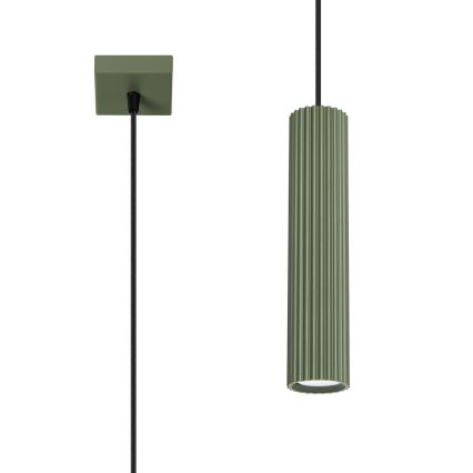 Brilagi - LED luster na sajli CRESTO 1xGU10/10W/230V zelena