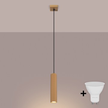 Brilagi - LED luster na sajli CRESTO 1xGU10/10W/230V zlatna