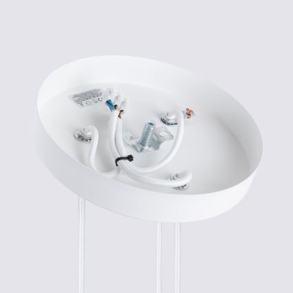 Brilagi - LED luster na sajli CRESTO 3xGU10/10W/230V bela