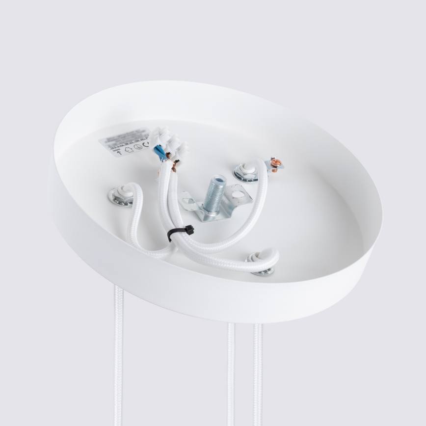 Brilagi - LED luster na sajli CRESTO 3xGU10/10W/230V bela