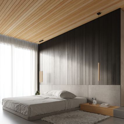 Brilagi - LED luster na sajli DRIFA 1xG9/4W/230V drveni